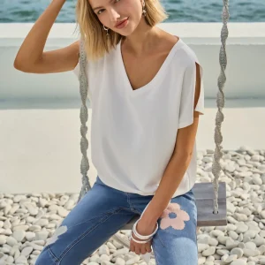 La blouse col en V Frank Lyman | 251225
