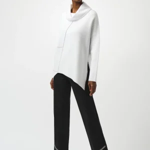 Le chandail en tricot asymétrique Joseph Ribkoff | 253913