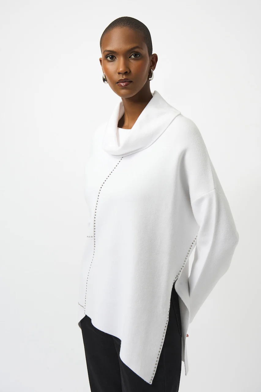 Le chandail en tricot asymétrique Joseph Ribkoff | 253913