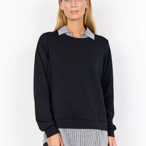Le pull effet superposé Soya Concept | 27274