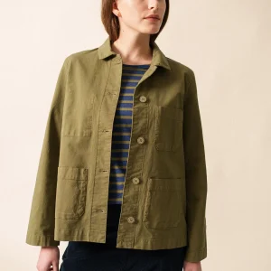 Veste worker Alizé - en coton (FOUGERE)