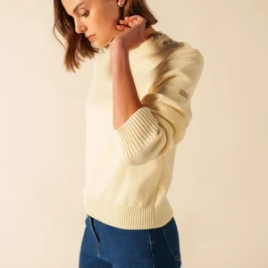 Pull marin Cancale - en laine (ECUME)