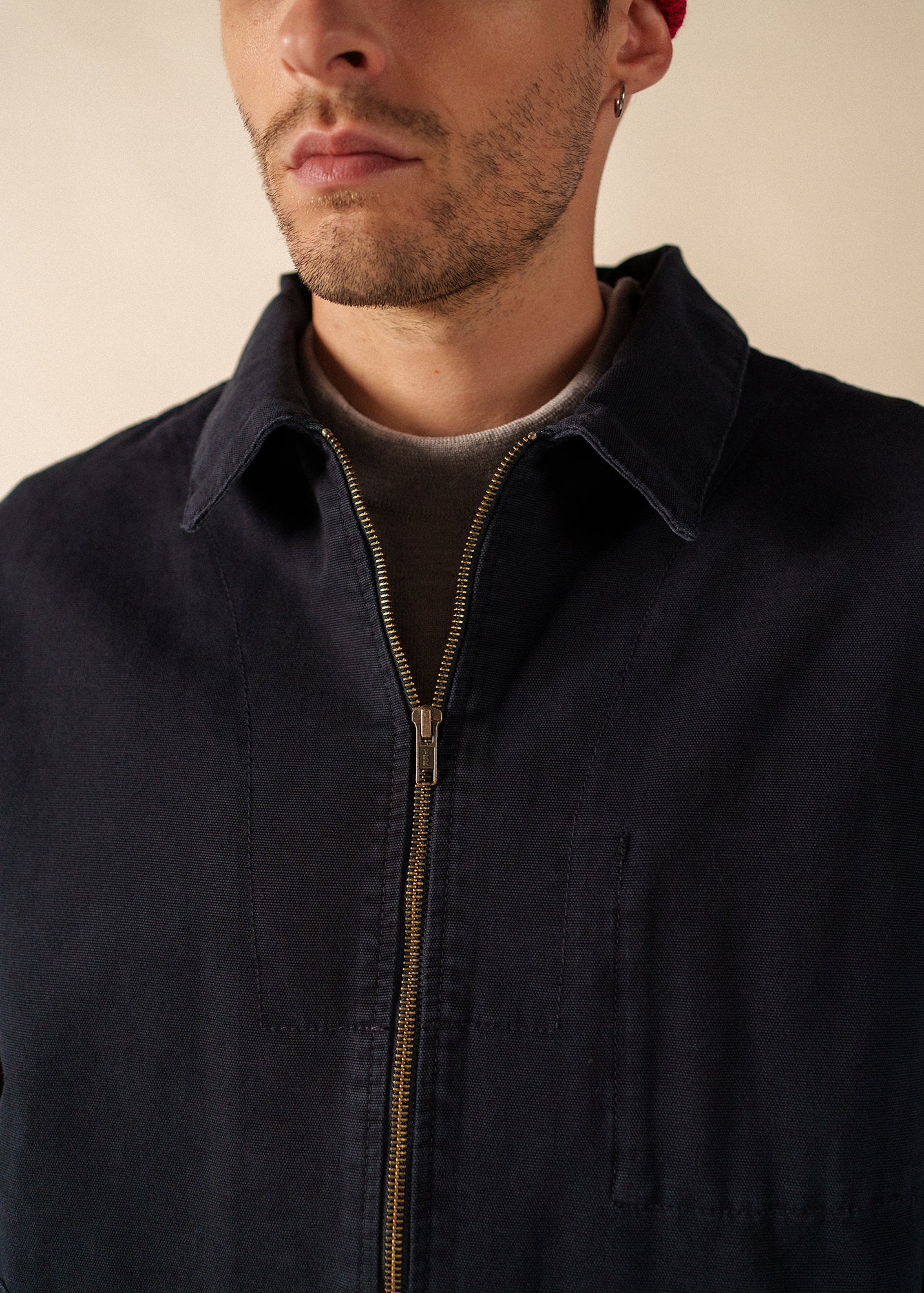 Veste workwear Zephyr – en toile (MARINE)