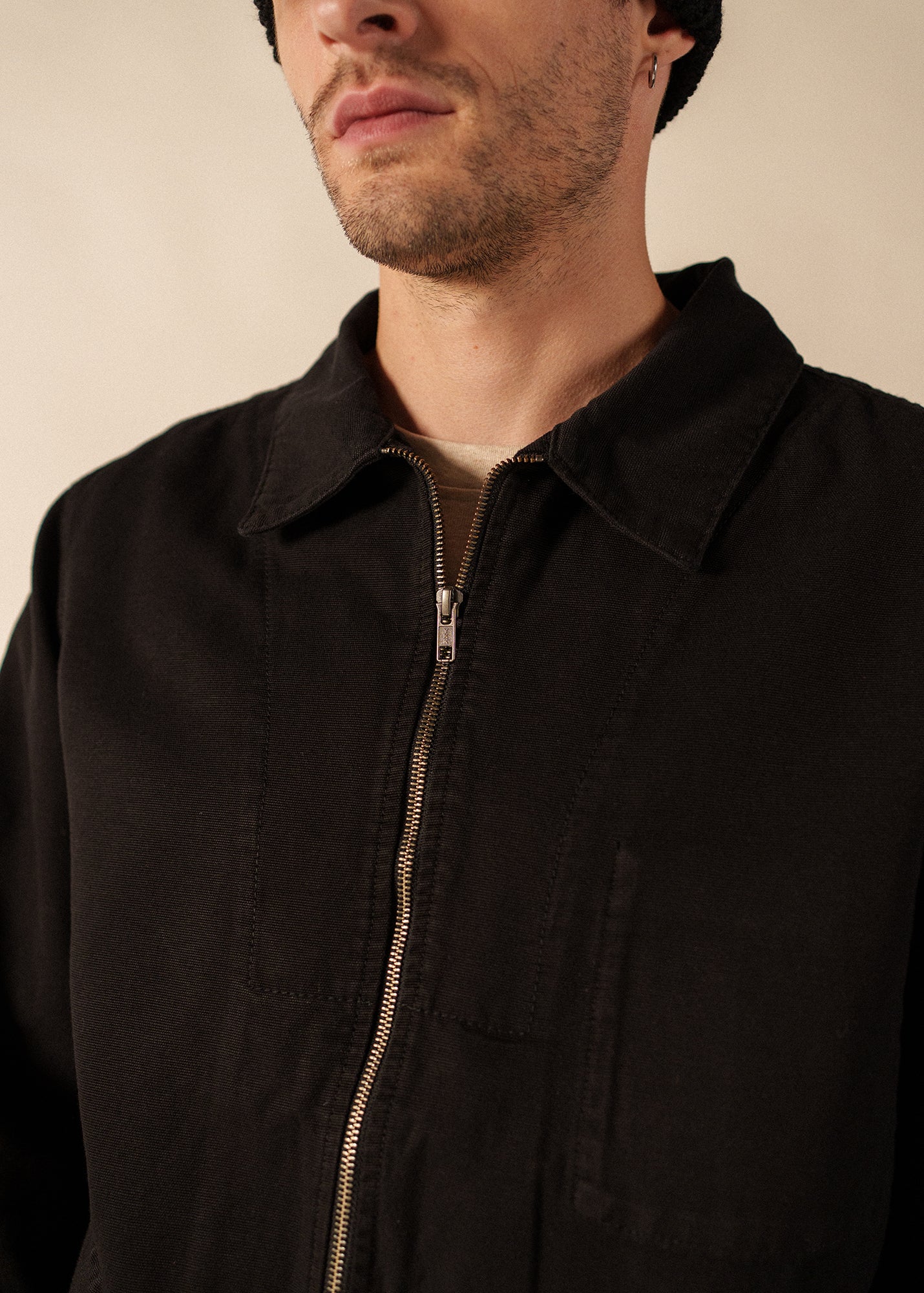 Veste workwear Zephyr – en toile (NOIR)
