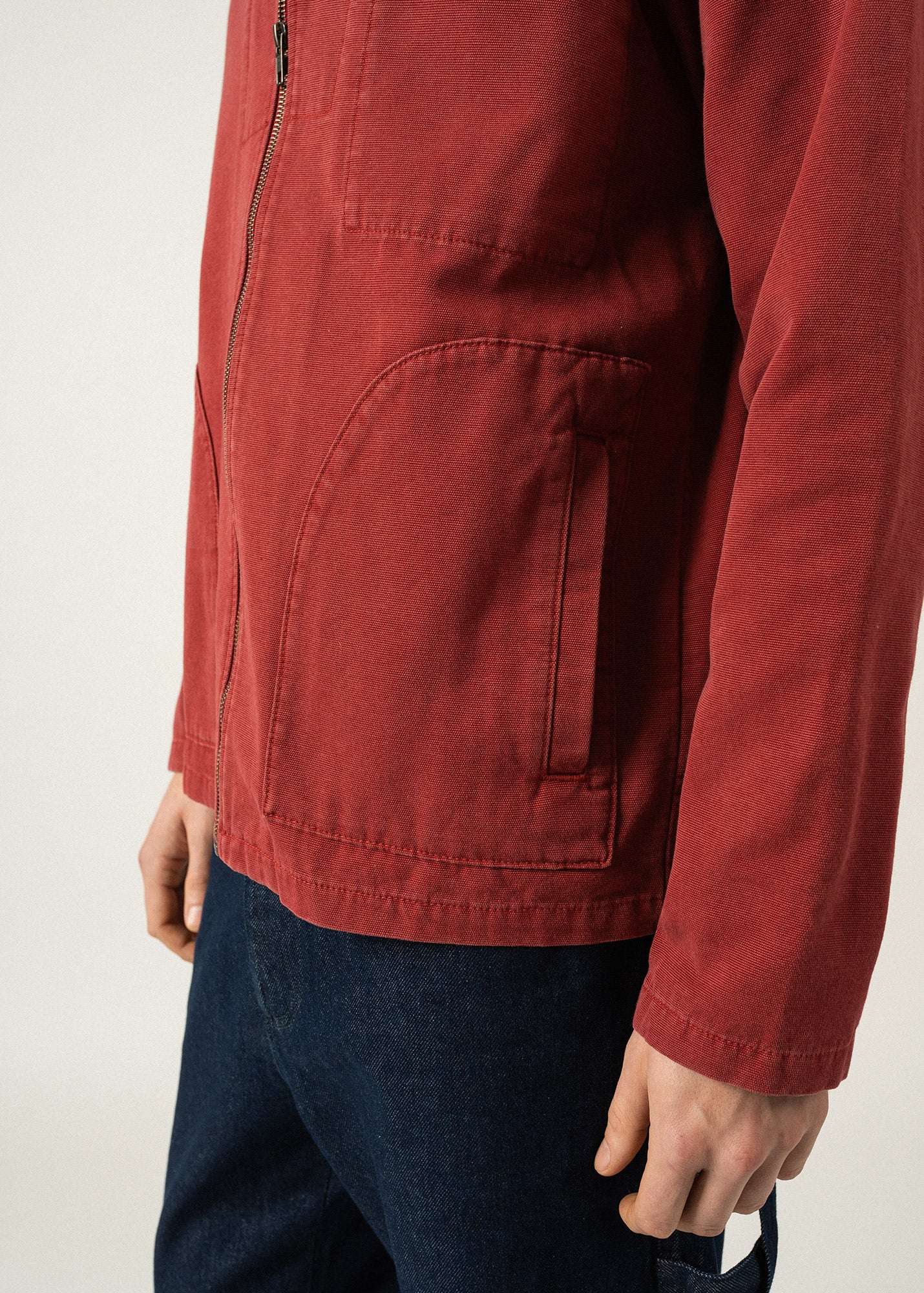 Veste workwear Zephyr – en toile (BRIQUE)