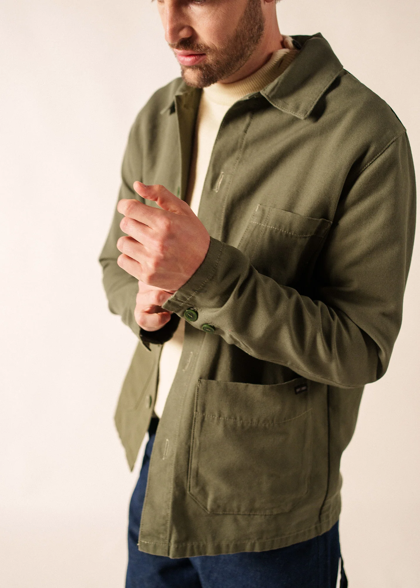 Veste workwear Sirocco – en toile (ALGUE)