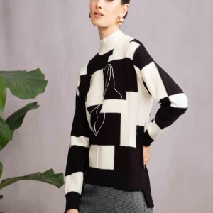 Le pull col montant Alison Sheri | A46238