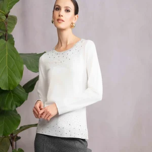 Le pull pailleté Alison Sheri | A46458