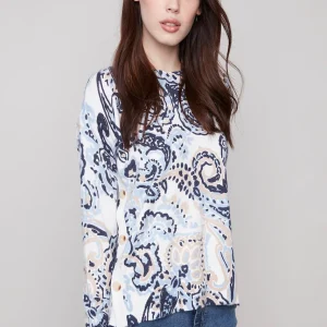 Le pull imprimé Charlie B. | C2668PR-464A
