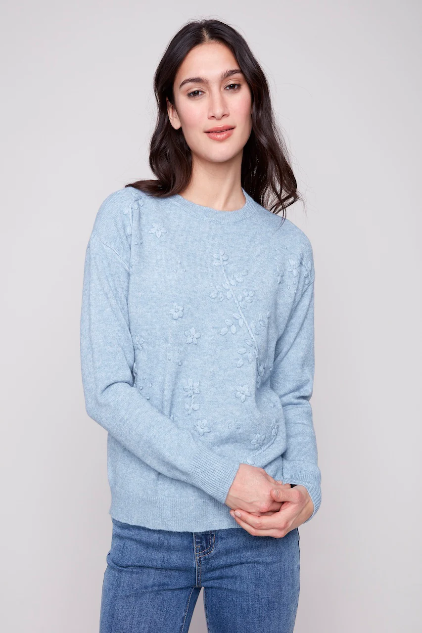 Le pull à col rond Charlie B. | C2821-736A