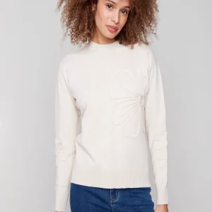 Le pull détail soutache Charlie B. | C2857-974A