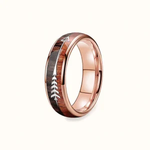 Bague en Bois Mariage