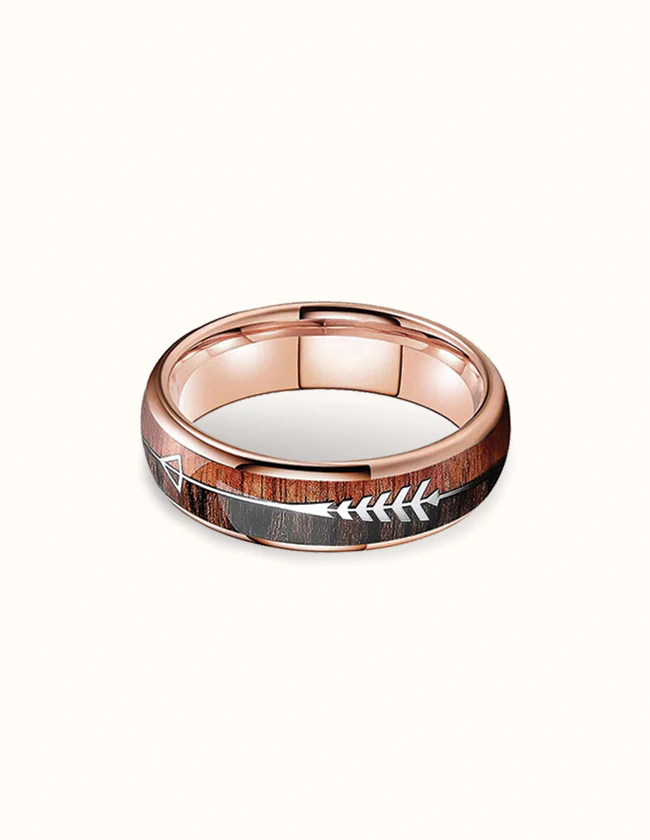 Bague en Bois Mariage