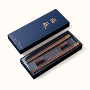 Coffret Baguettes Chinoises en Bois de Santal